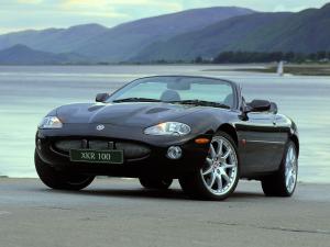 Jaguar XKR 100 Convertible 2002 года